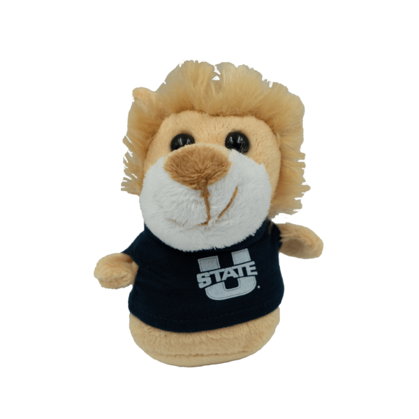 Lion Shortie Plush With U-State Tee